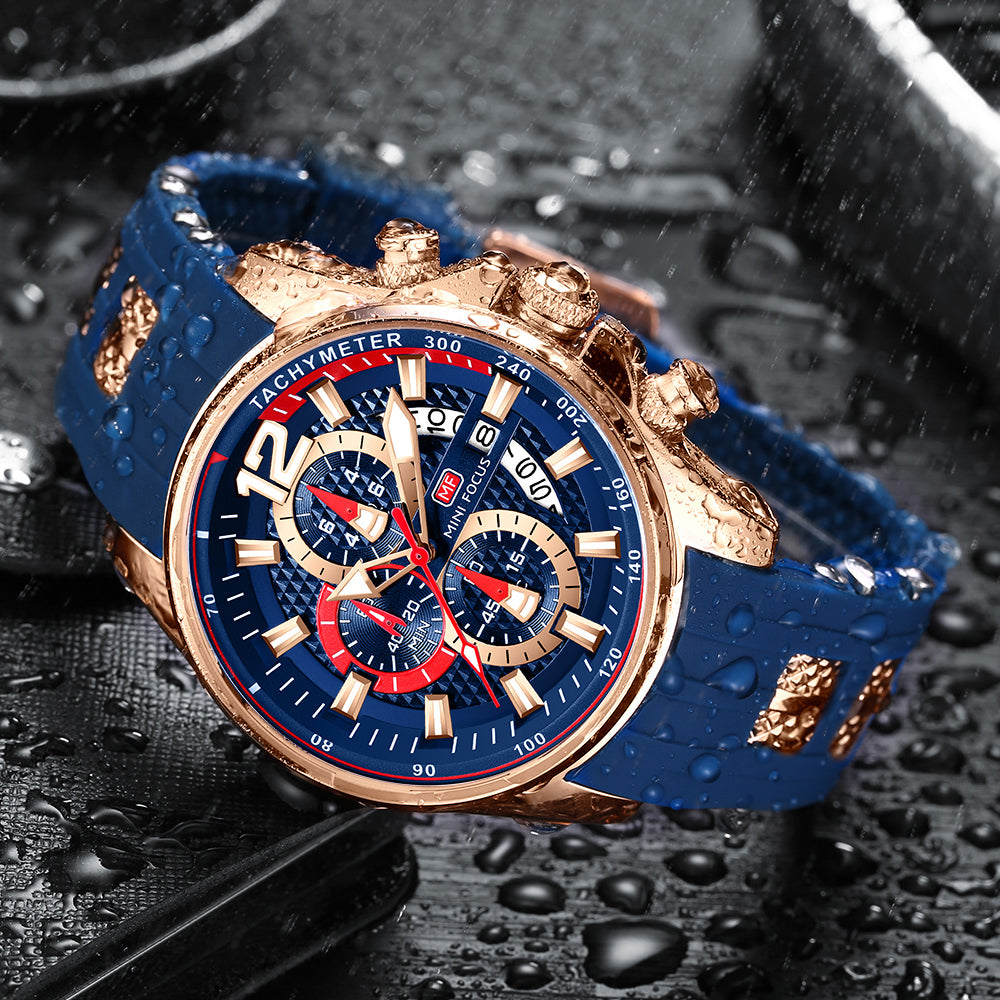 Mini Focus 0350 Mf Luxury Charm Style Waterproof Hands Watch