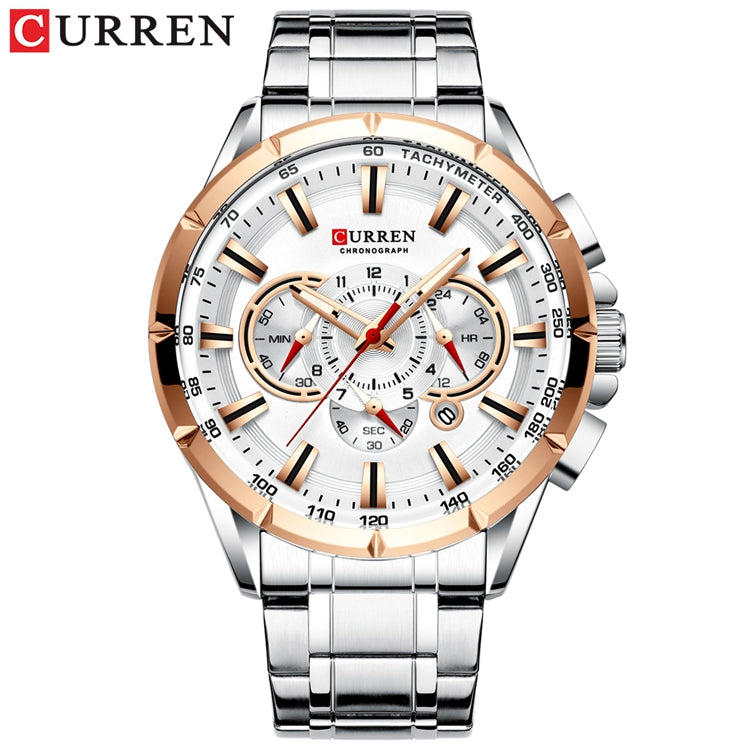 CURREN 8363 Fashion Casual Original Mens Quartz Watch