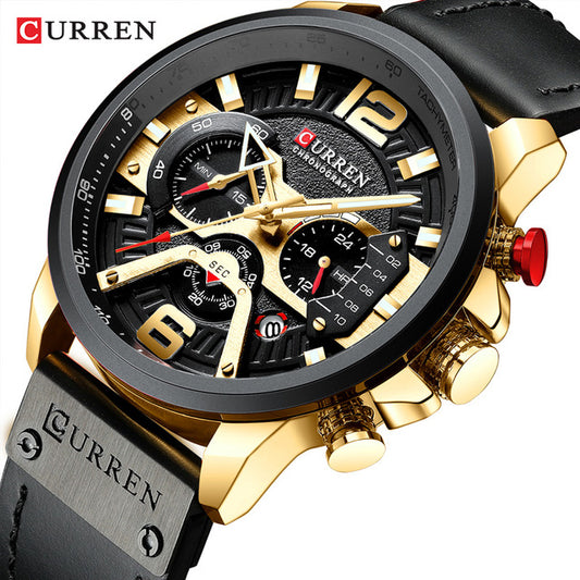 Curren 8329  Men Wrist New Quartz Watch