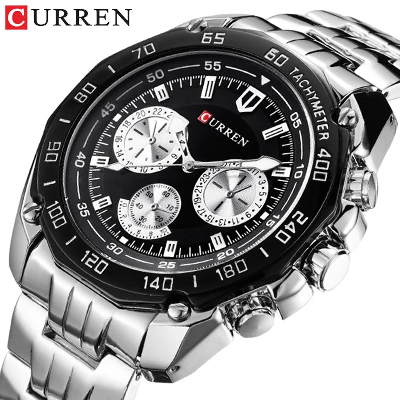 CURREN 8077 High Quality Men Quartz Movement watch