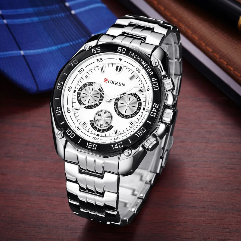 CURREN 8077 High Quality Men Quartz Movement watch