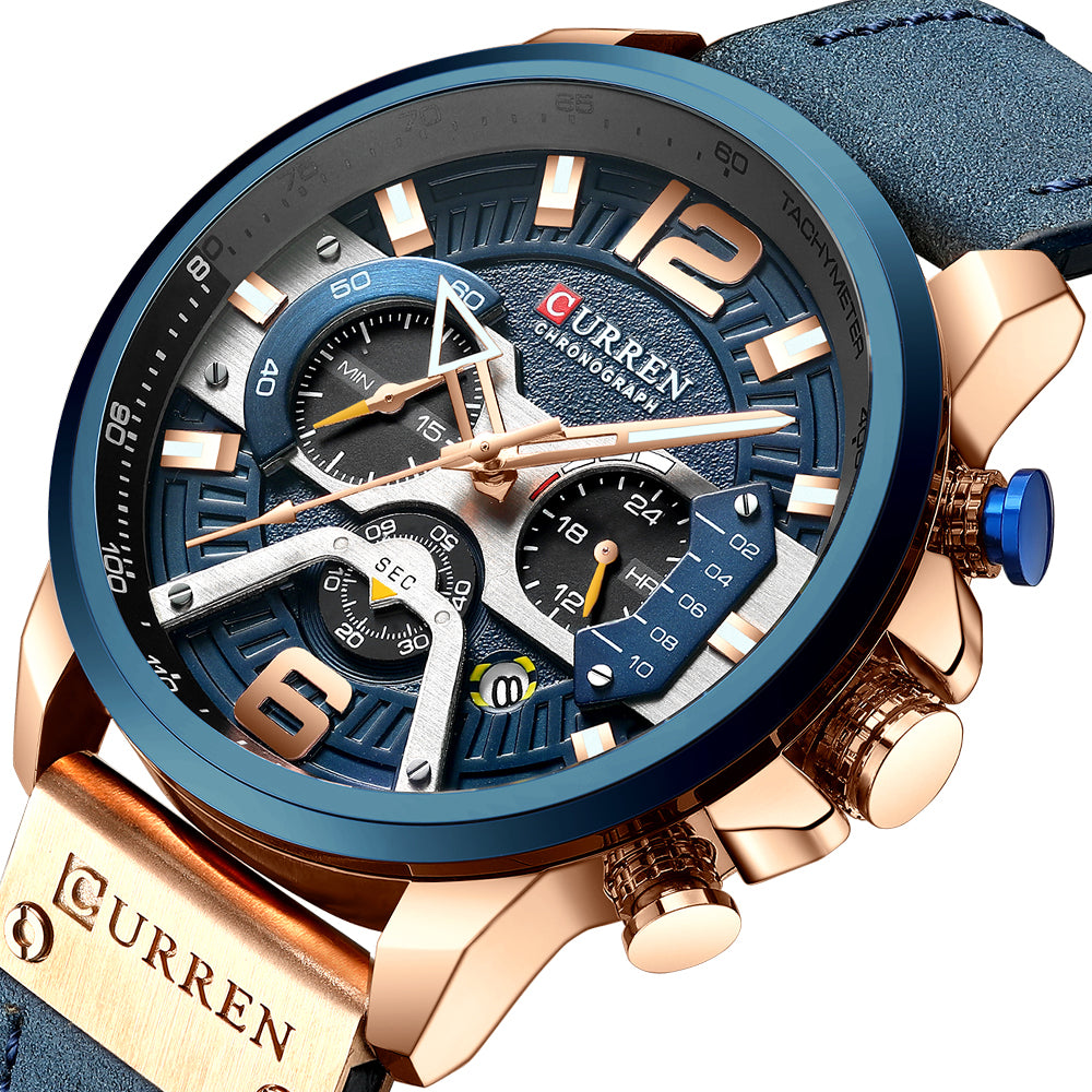 Curren 8329  Men Wrist New Quartz Watch