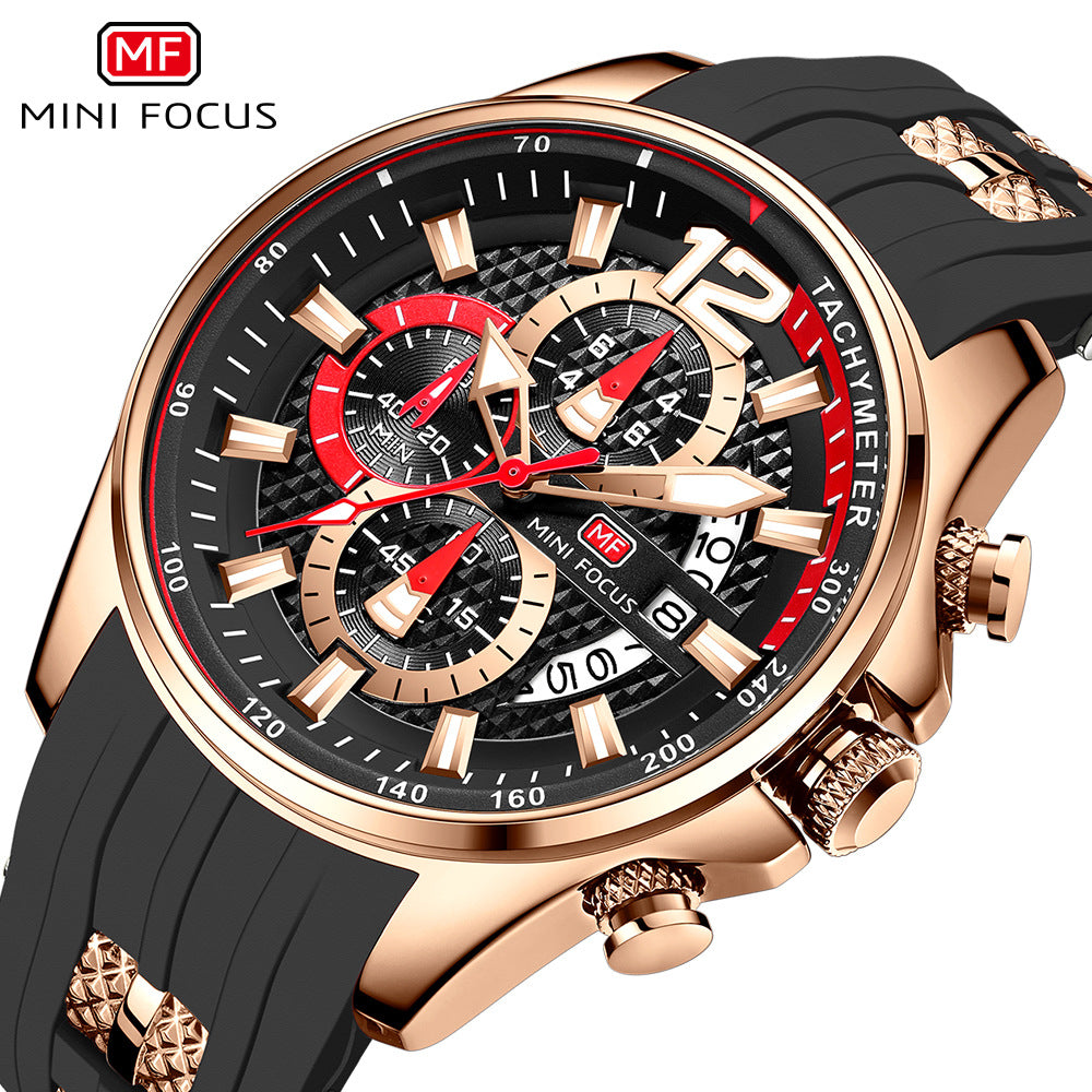 Mini Focus 0350 Mf  Luxury Charm Style Waterproof Hands Watch