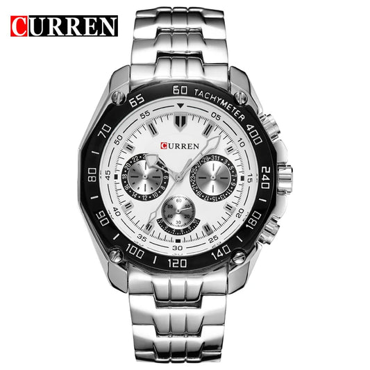 CURREN 8077 High Quality Men Quartz Movement watch