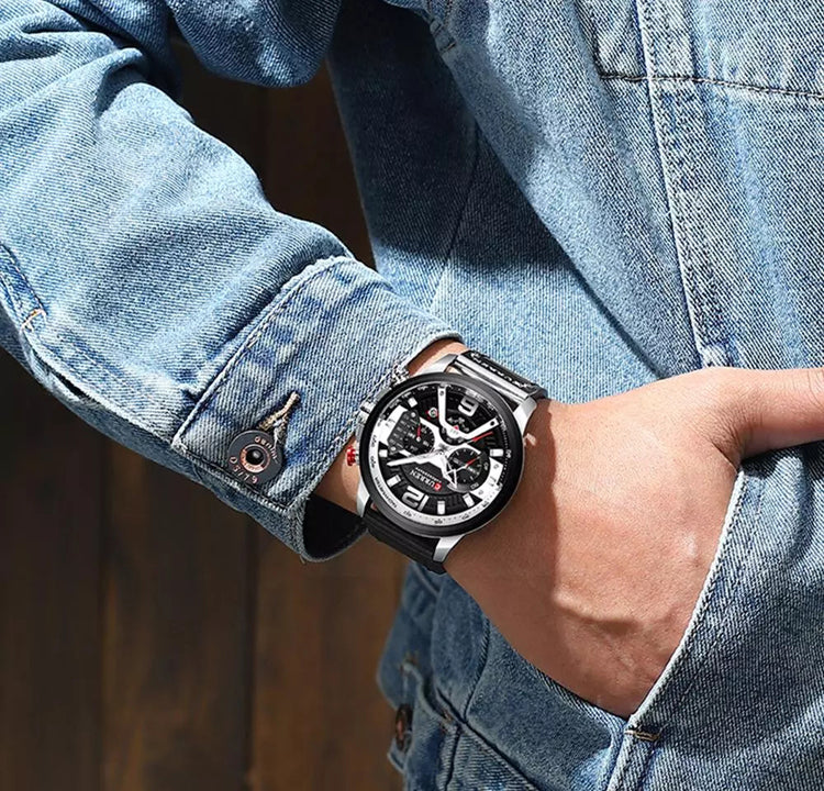Curren 8329  Men Wrist New Quartz Watch