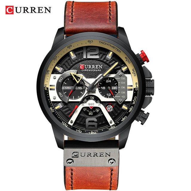 Curren 8329  Men Wrist New Quartz Watch